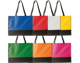 Faltbare Non-Woven Einkaufstasche, 2-farbig